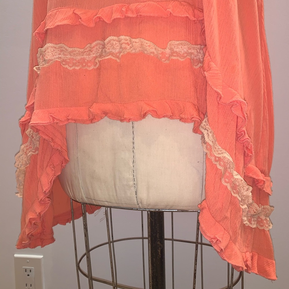 Free People Ruffled Tunic Tank - Picture 4 of 4